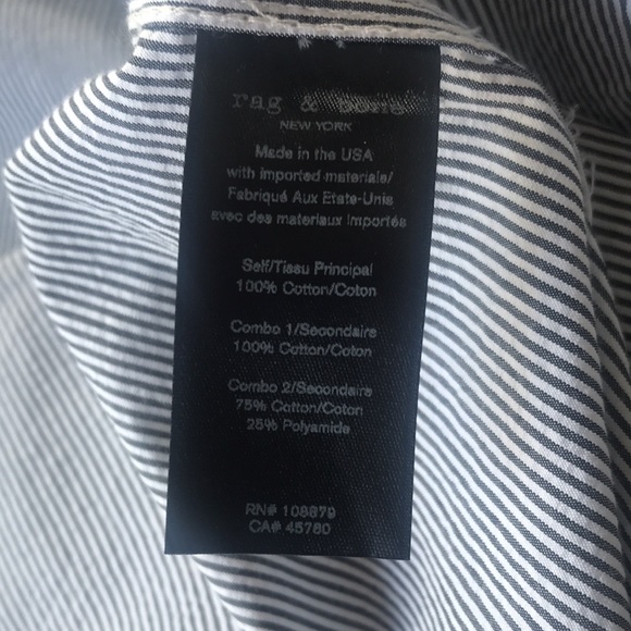 NWT rag & bone Margot Shirt - Picture 12 of 12